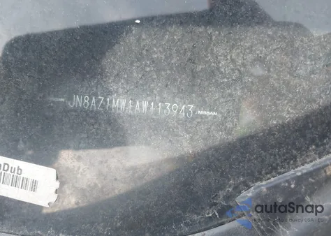 2010 Nissan Murano Sl из США, поврежденный, VIN JN8AZ1MW1AW113943